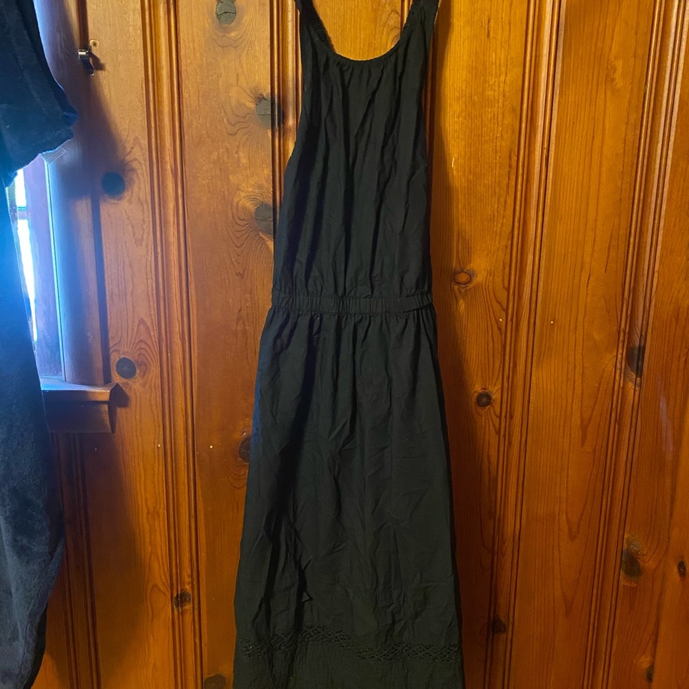 GAP Black‎ Spaghetti Strap Sundress